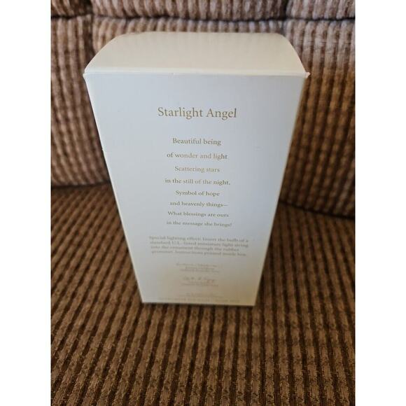 Hallmark 2011 keepsake (Starlight Angle) Christmas ornament lightable - Picture 3 of 10